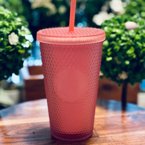 ππΈ Starbucks πΈπ Pink Lemonade/ Rose Gold Jelly Studded Tumbler - Picture 10 of 14